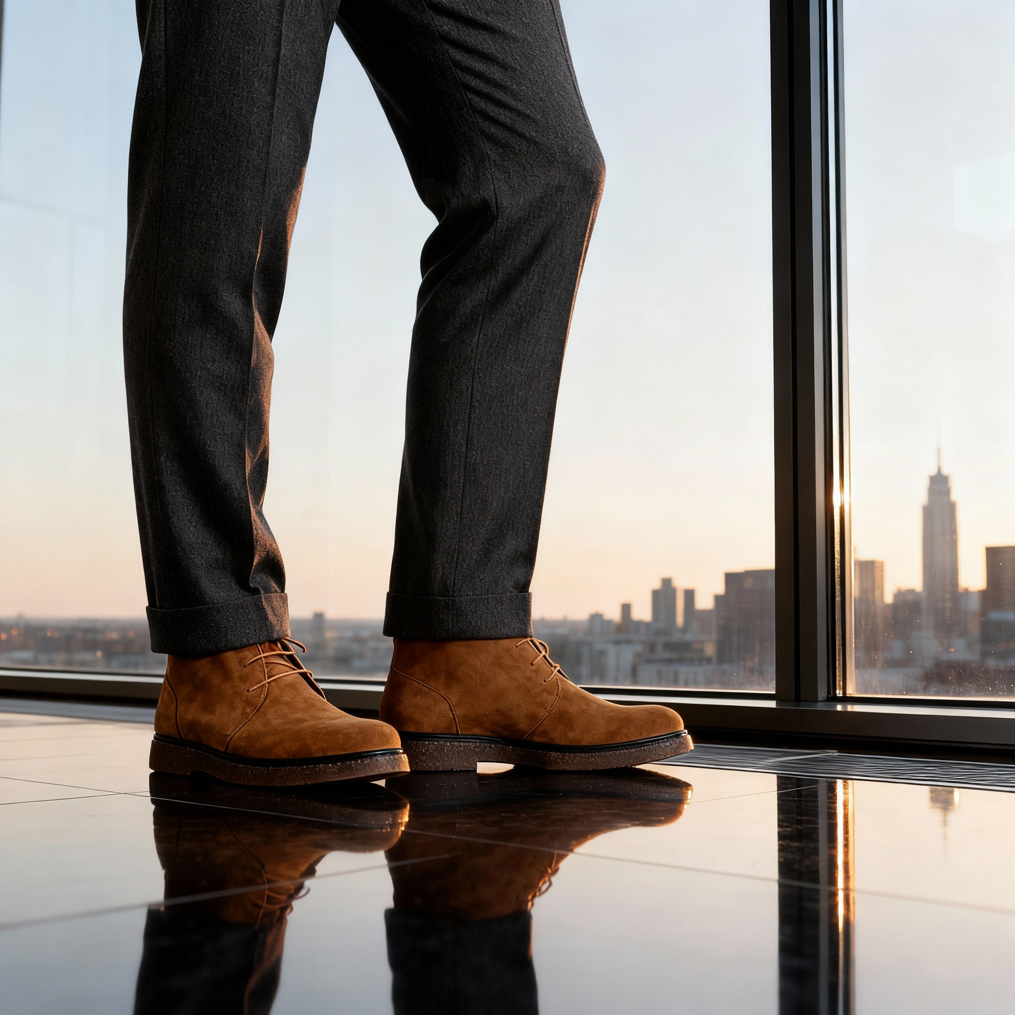 Desert Boots Daim Camel