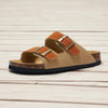 Sandales Arizona Premium - Daim Authentique Homme | Confort Ergonomique & Style Intemporel | Made in Morocco