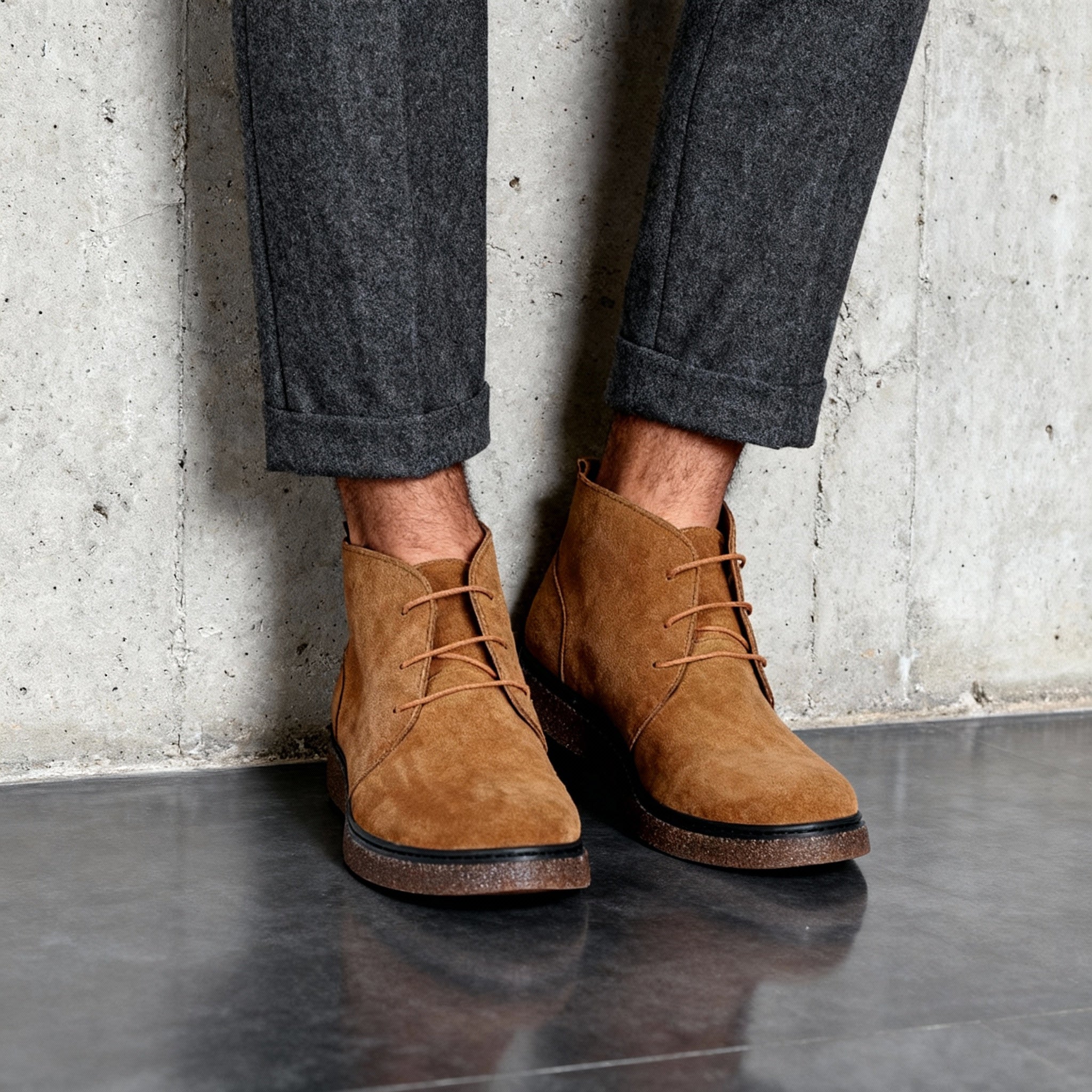 Desert Boots Daim Camel